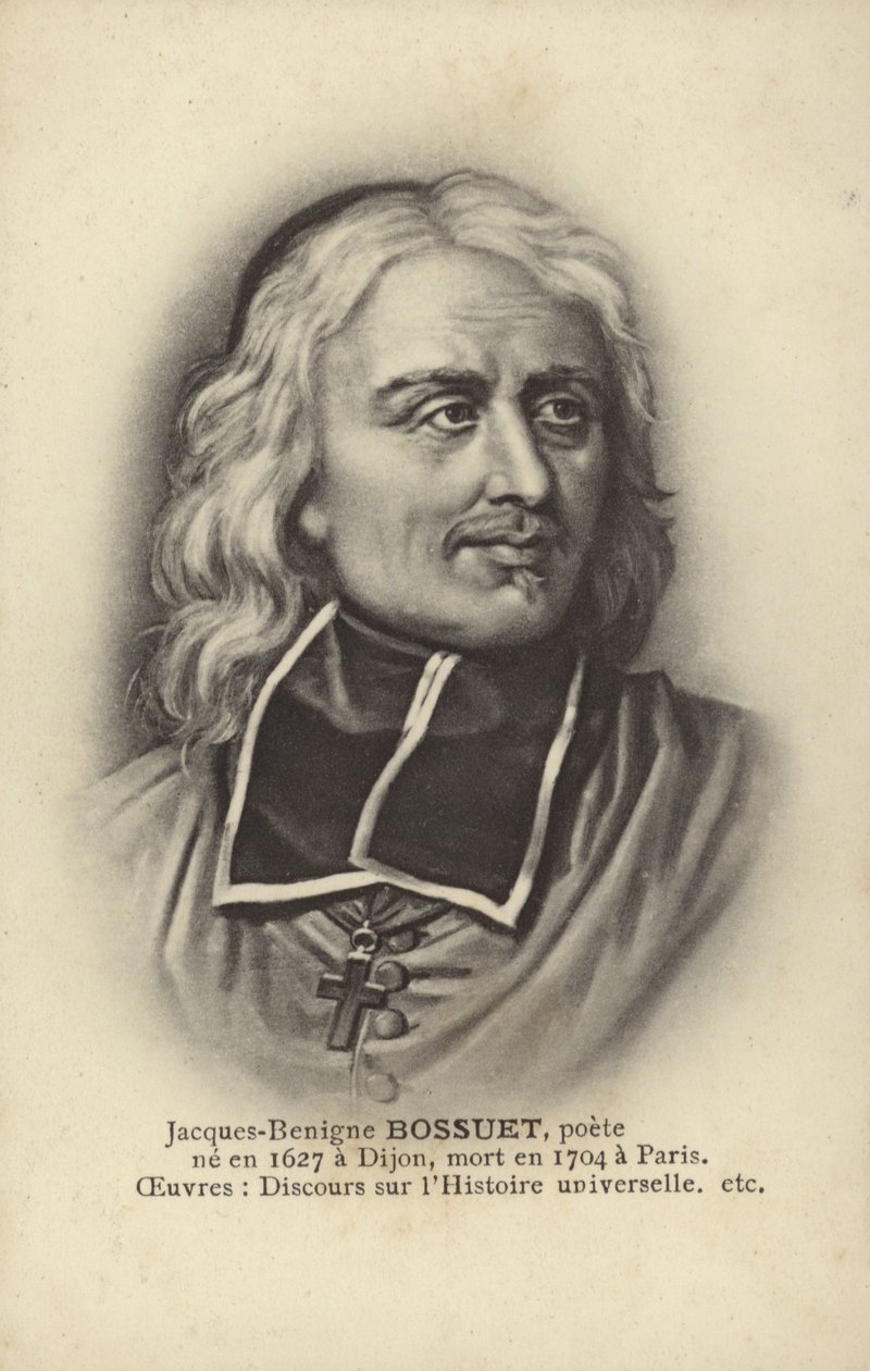 Jacques-Benigne Bossuet (1627-1704) by French School