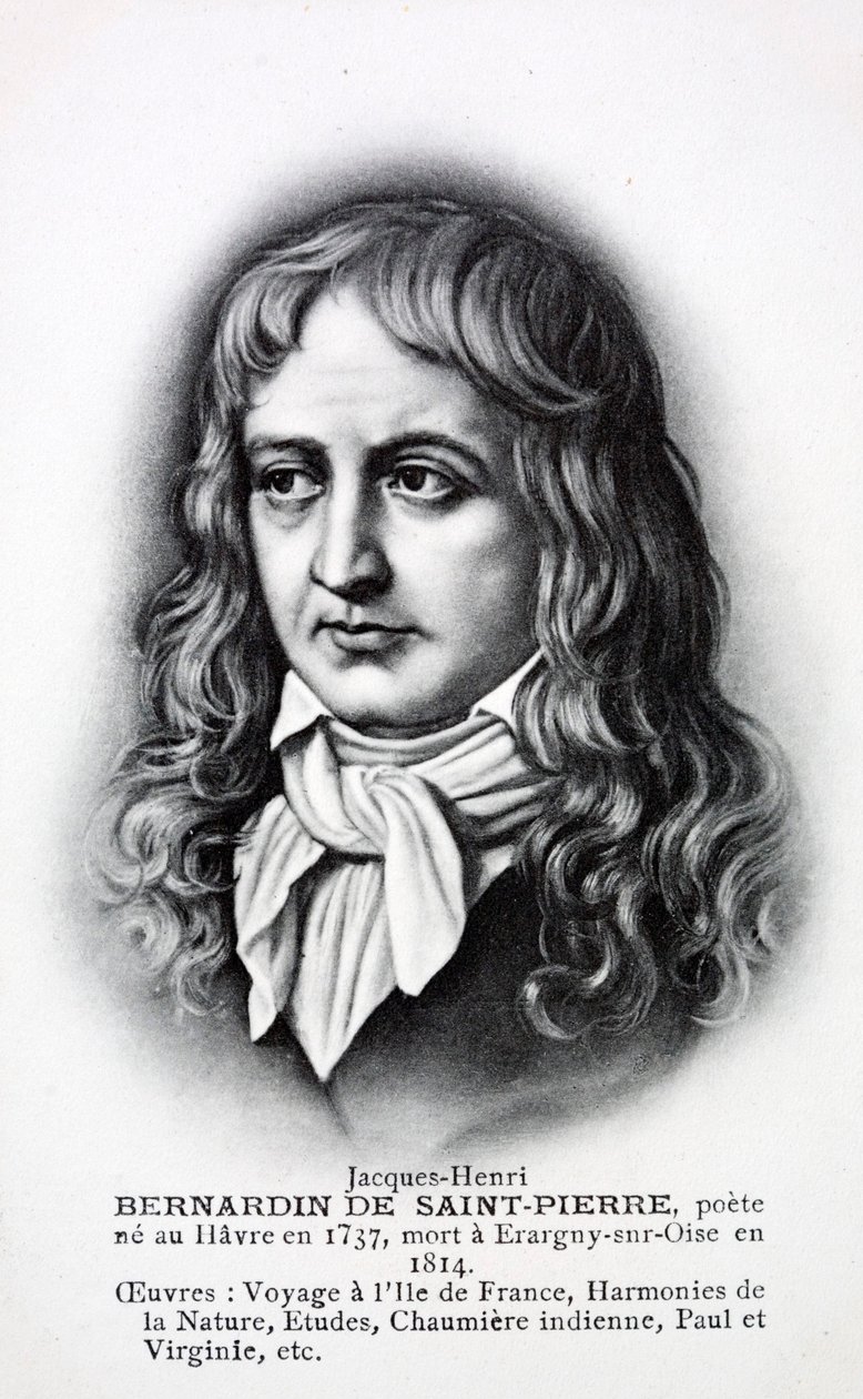 Jacques-Henri Bernardin de Saint-Pierre, French Author by French School