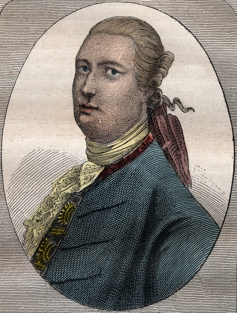 James Bruce, Scottish Traveller and Travel Writer - Illustration from 