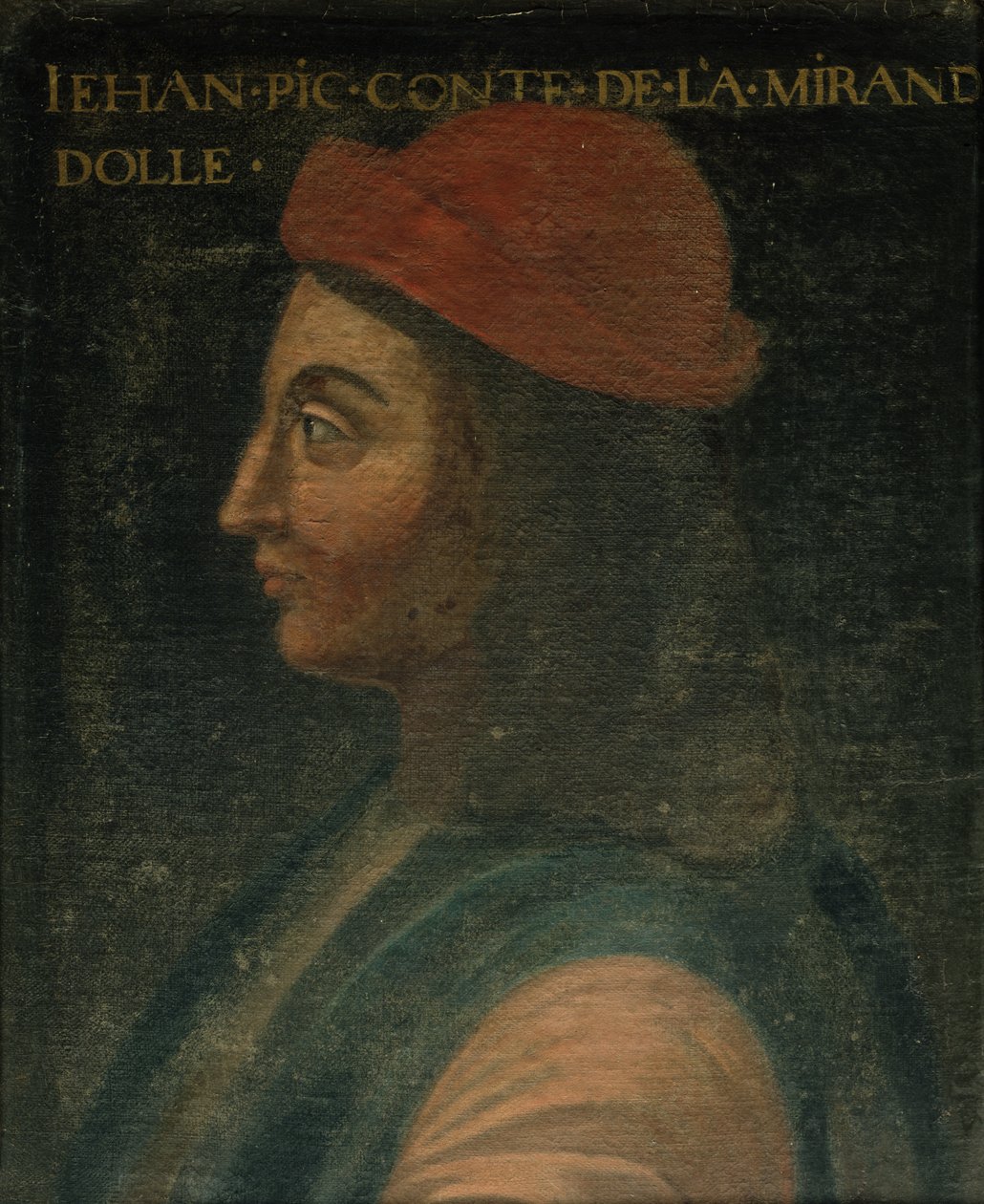 Giovanni Pico della Mirandola (1463-1494) by French School