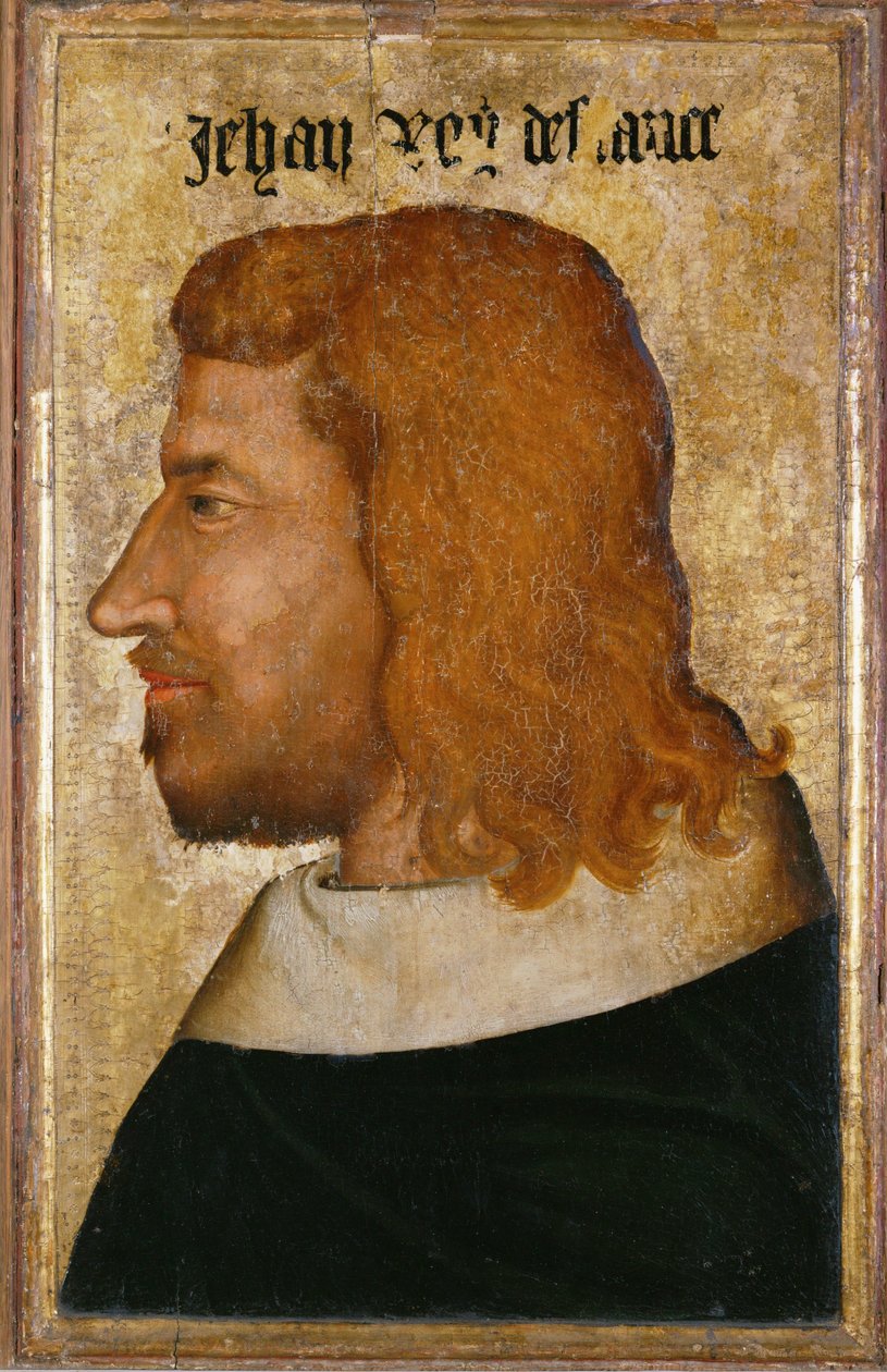 Jean II the Good, King of France, Son of Philip VI of Valois by French School