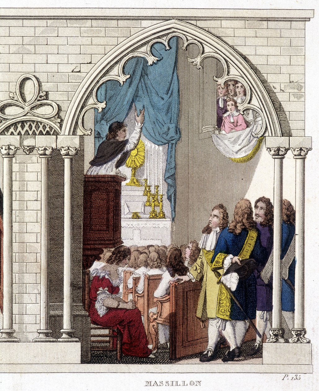 John the Baptist Massillon (French preacher) by French School