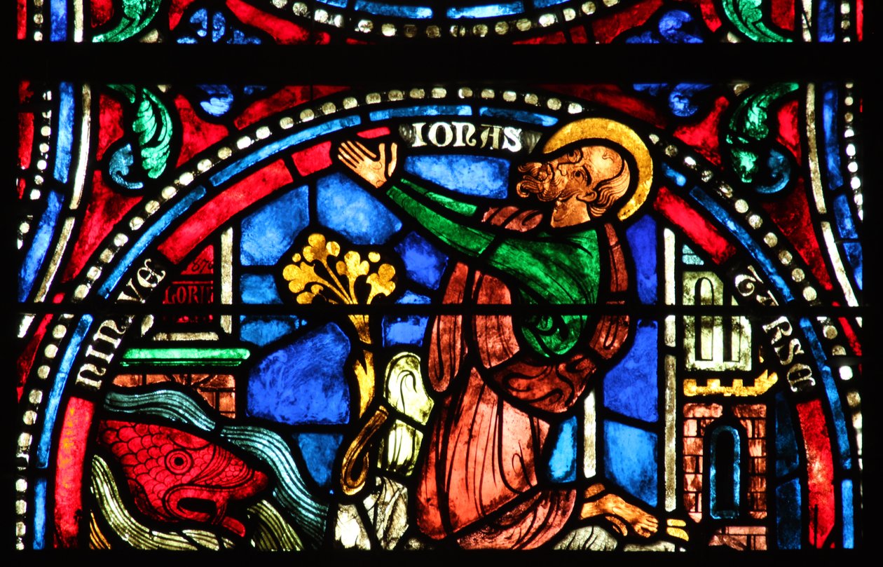 Jonas Enters the City of Tarsus and Nineveh by French School