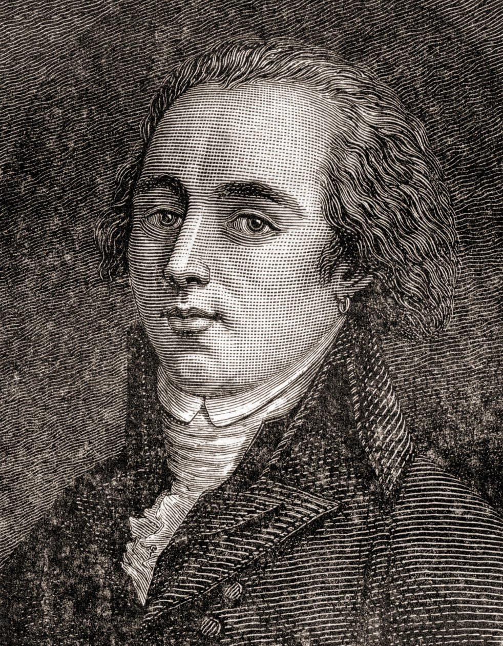 Joseph Geneviève, comte de Puisaye, from Histoire de la Revolution Française by Louis Blanc by French School
