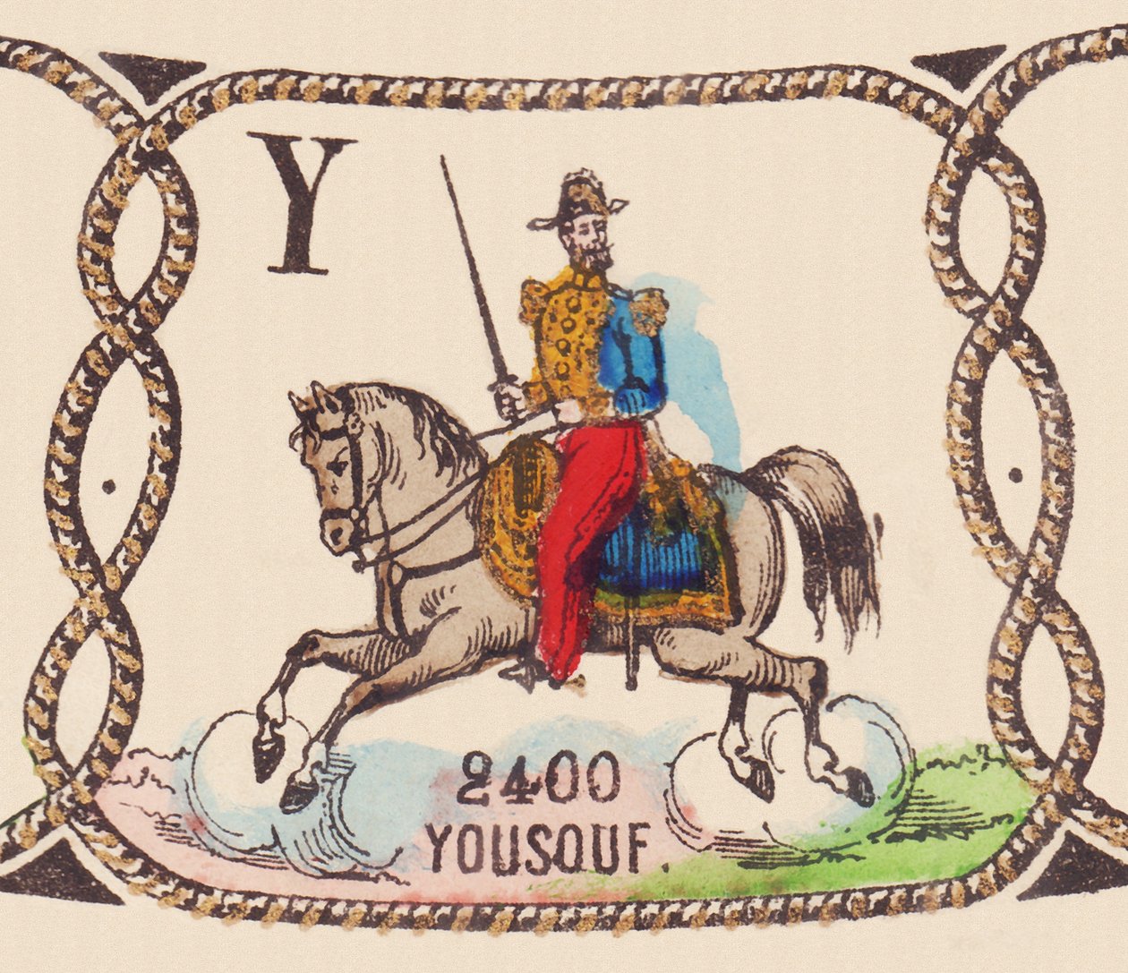 Joseph Vantini (1808-1866) French general called Yousouf, around 1860 by French School