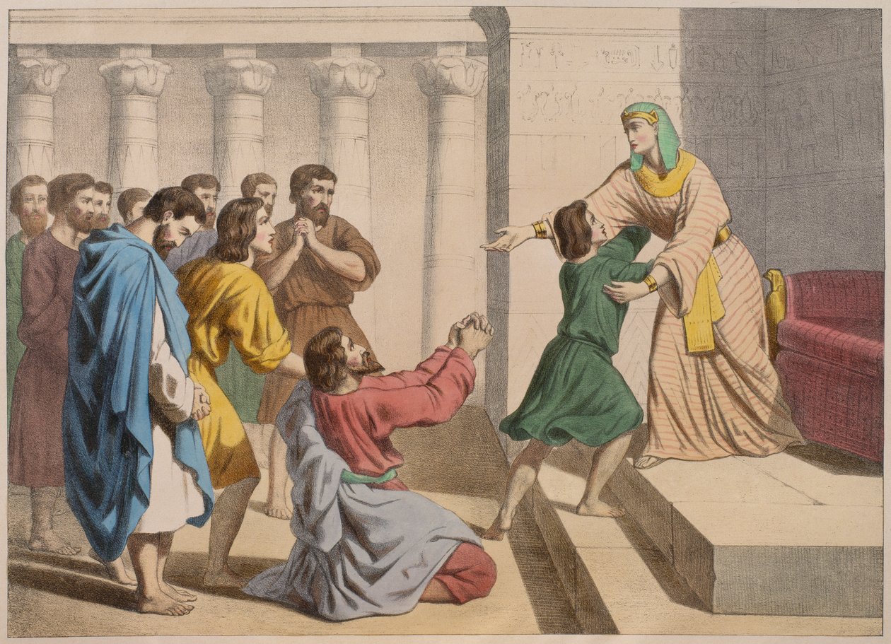Joseph Allows Himself to be Recognised by His Brothers by French School