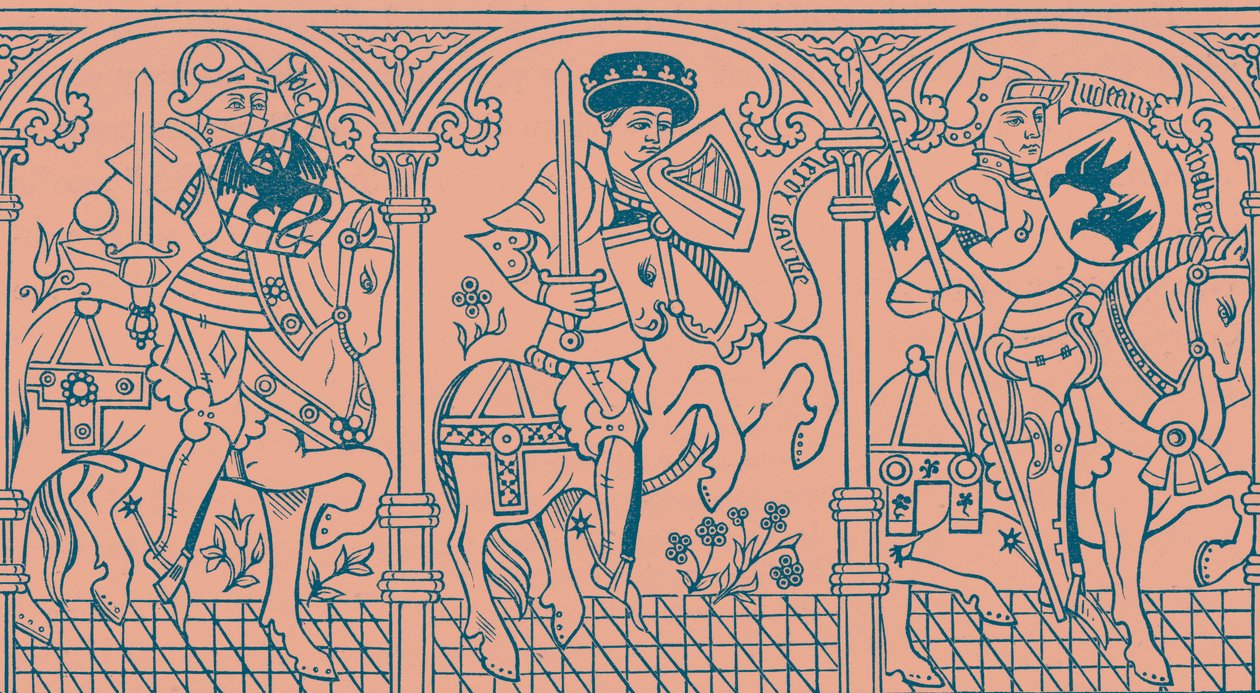 Joshua, King David and Judas Maccabaeus by French School