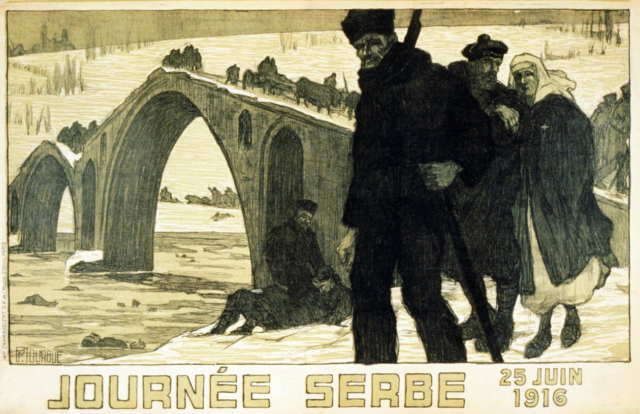 Serbian Day. 25 June 1916 by French School