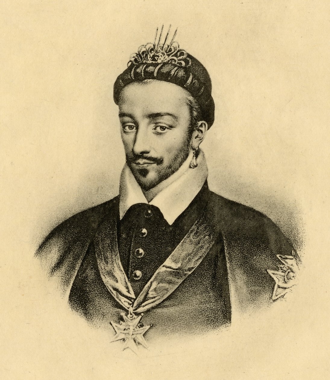 King Henri III of France by French School
