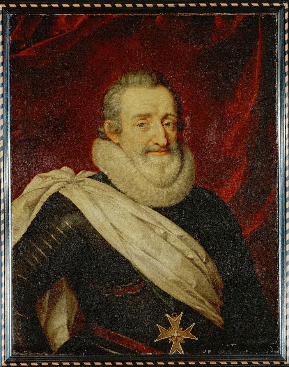 King Henri IV on Horseback by French School