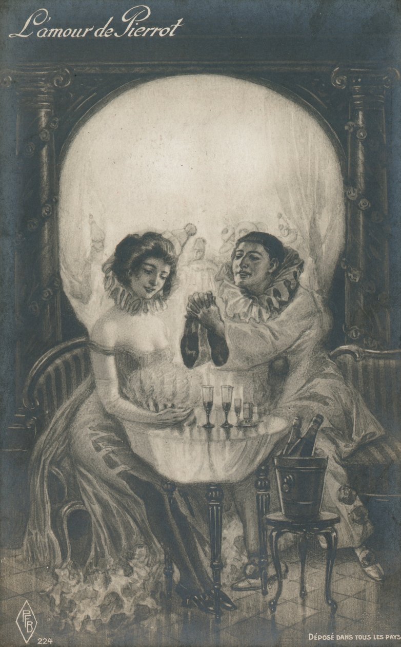 The Love of Pierrot by French School