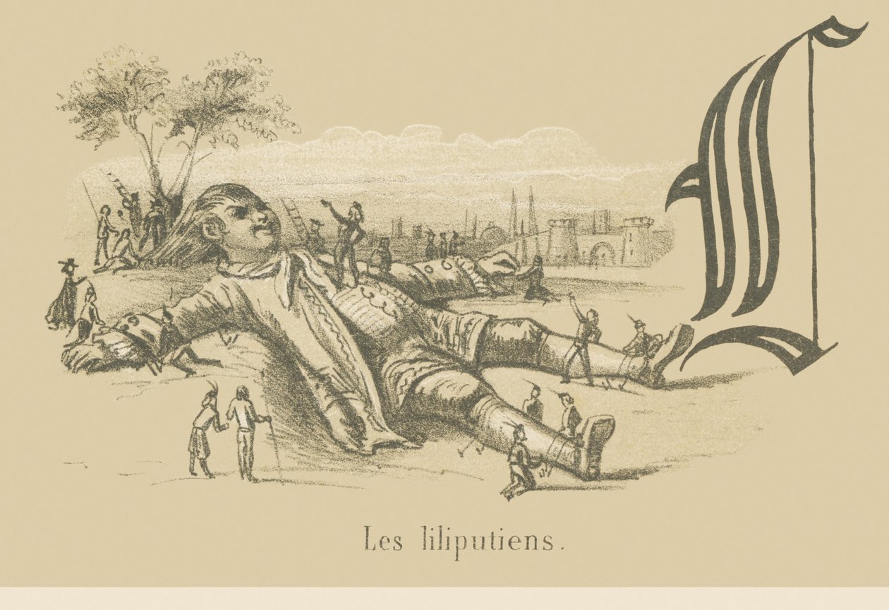 The Lilliputians by French School