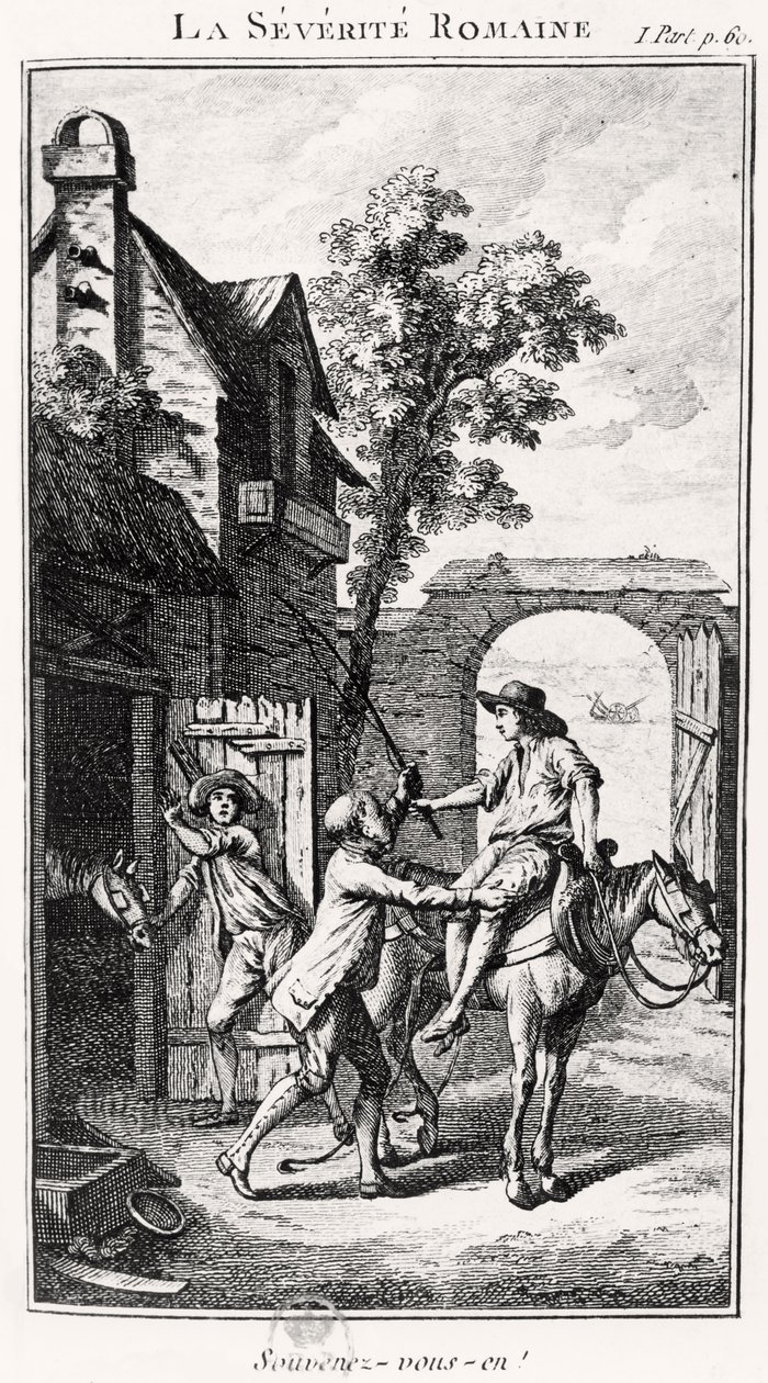 Roman Severity by French School