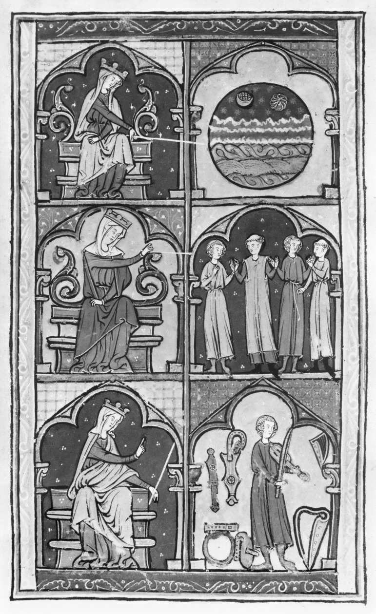 La Somme le Roi, by Lambert le Petit, 1311 by French School