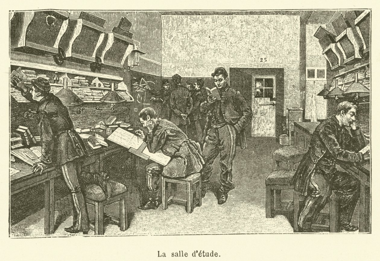 The Study Room by French School