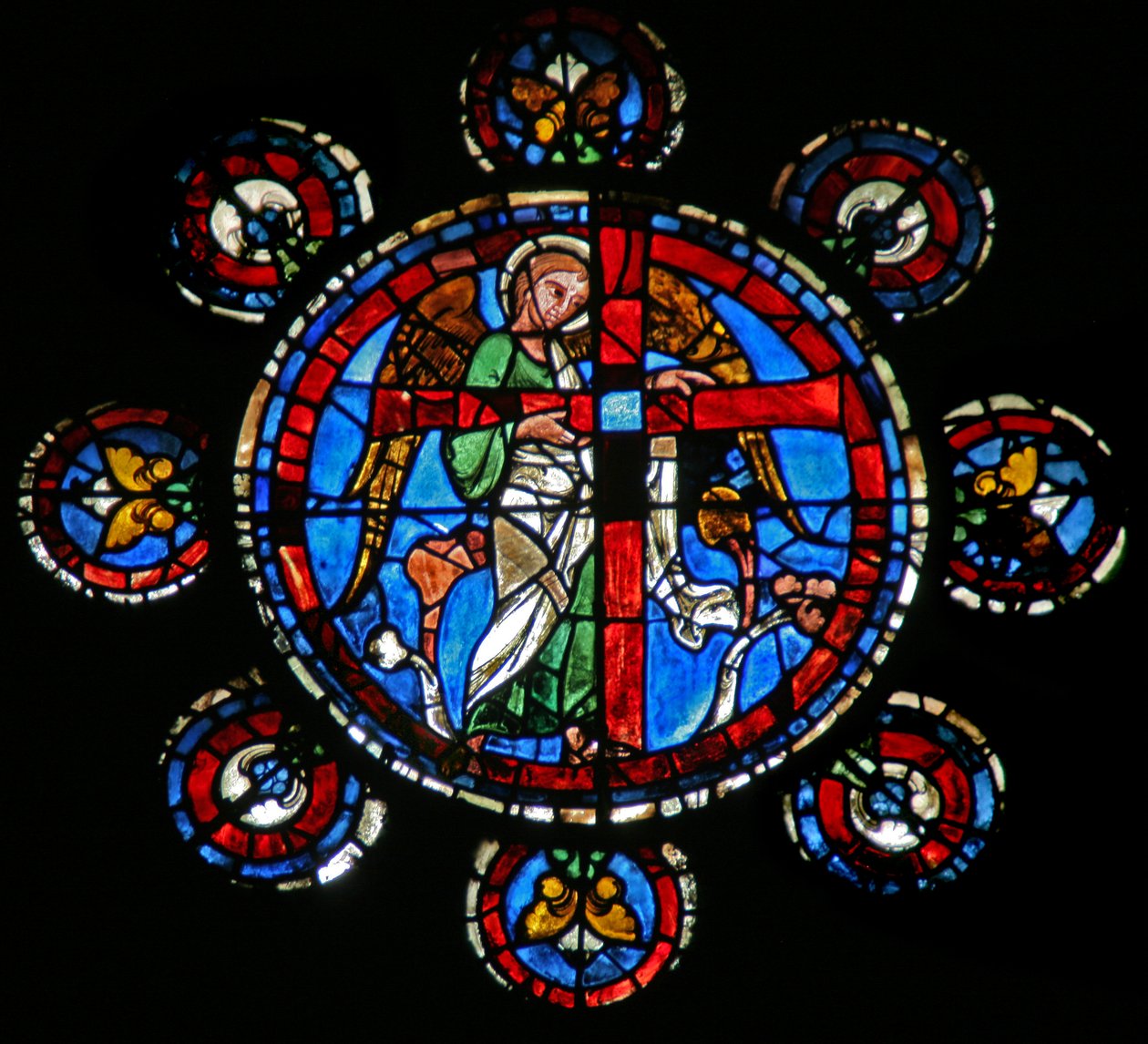 Last Judgement: An Angel with the Cross by French School