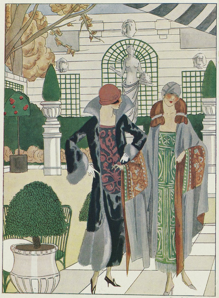 The Winter Garden of the Ritz, from Art-Gout-Beaute, pub. 1920