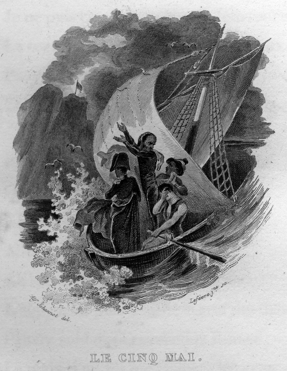 Le cinq mai, Chanson de Beranger in 