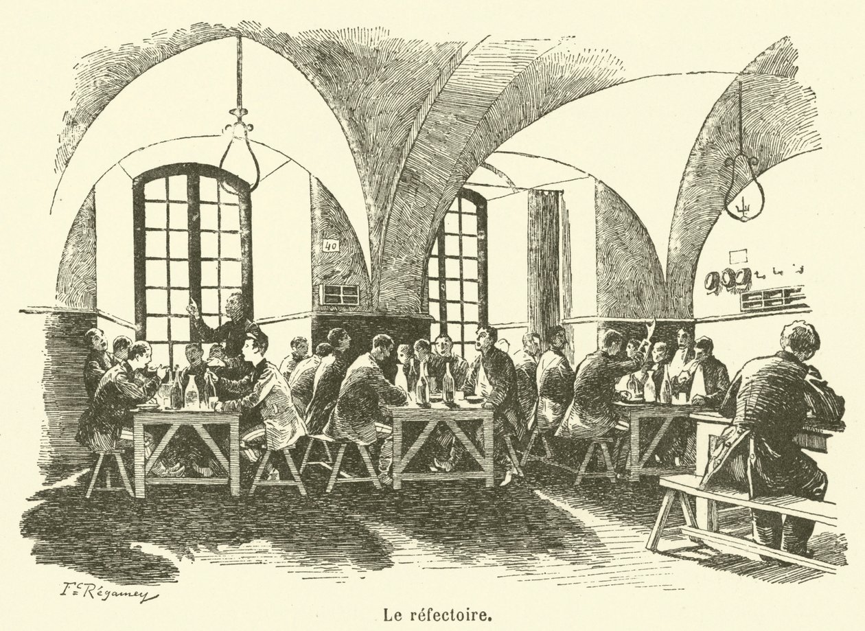 The Refectory by French School
