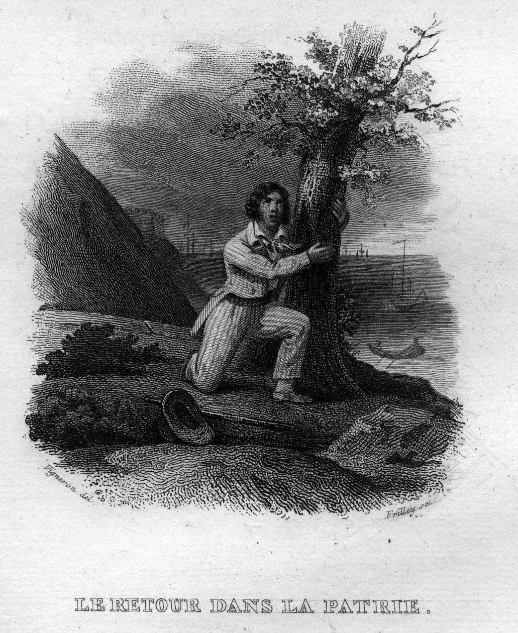 Le retour dans la patrie, Chanson de Beranger in 