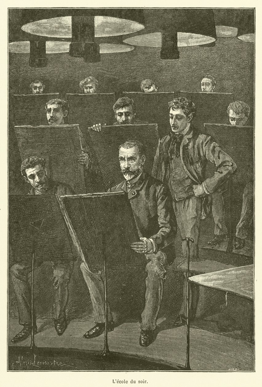 The Evening School by French School