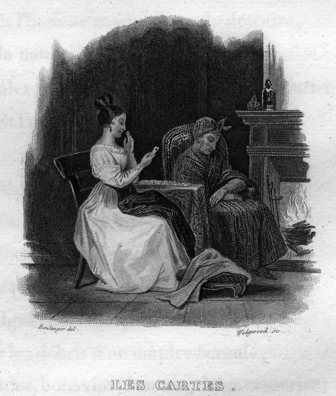 The Cards, song by Beranger in 