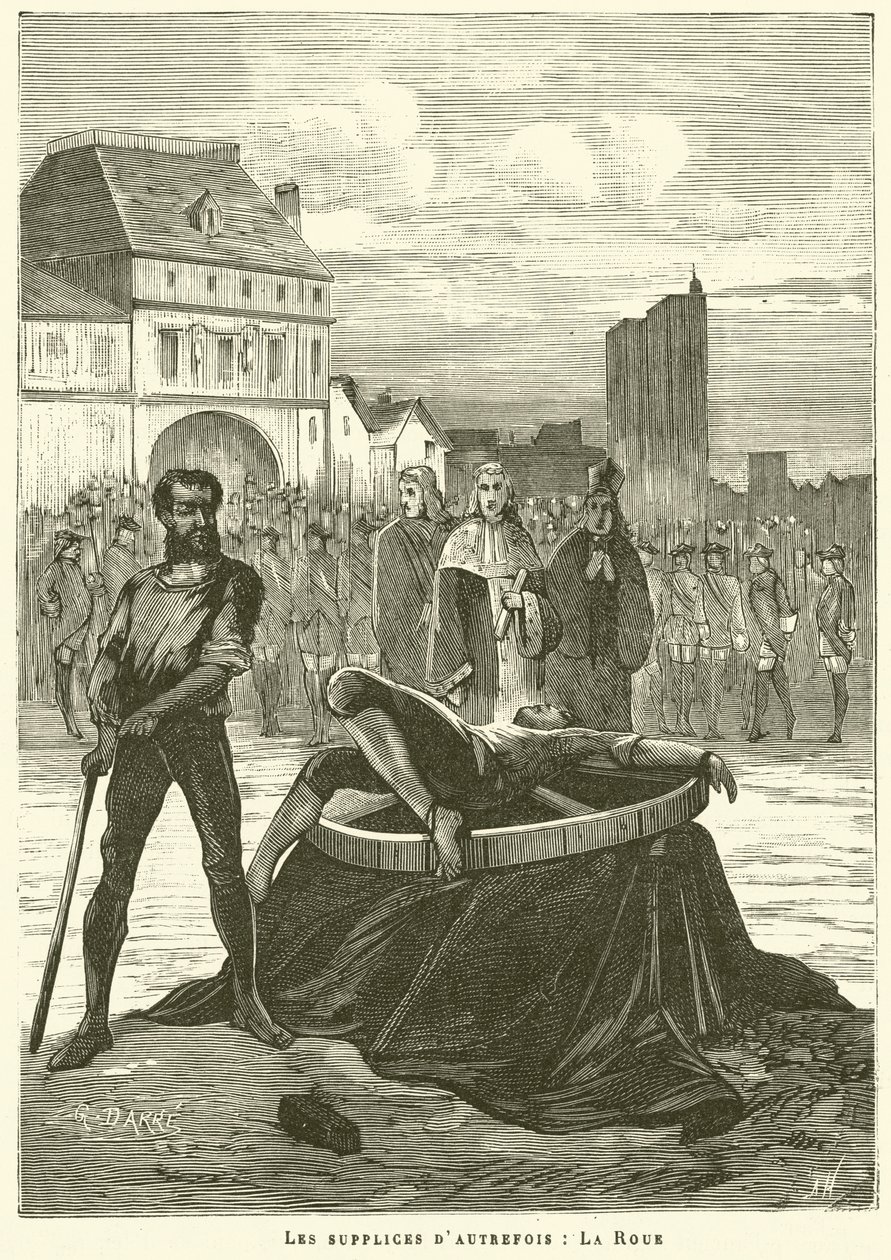 The Tortures of the Past, The Wheel by French School