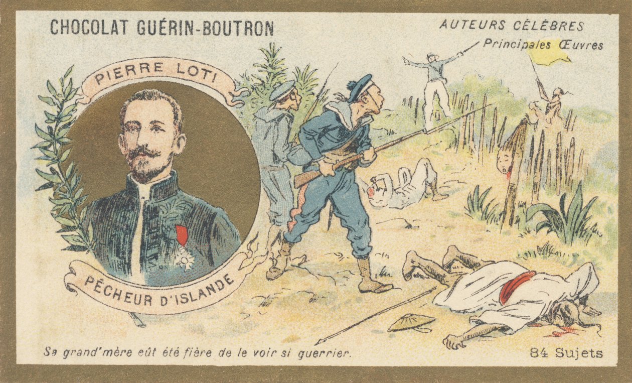 Louis-Marie-Julien Viaud dit Pierre Loti (1850-1923), French writer and naval officer, author of 