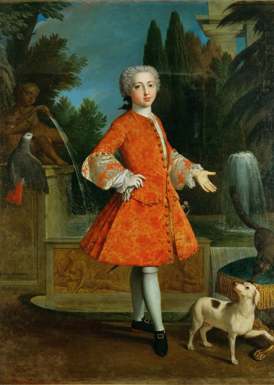 Louis-Philippe, Duke of Orleans as a Boy by French School