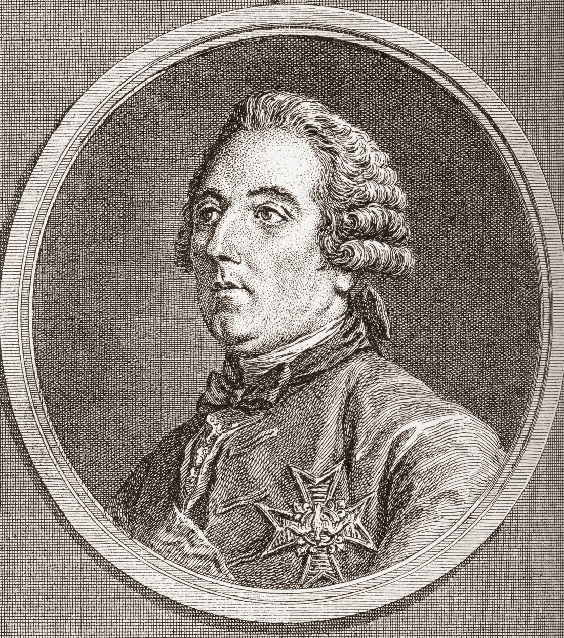 Louis César de La Baume Le Blanc, Duc de Vaujours, Duc de La Vallière, 1708-1780. French Nobleman, Bibliophile and Military Man. From Les Heures Libres Published 1908 by French School
