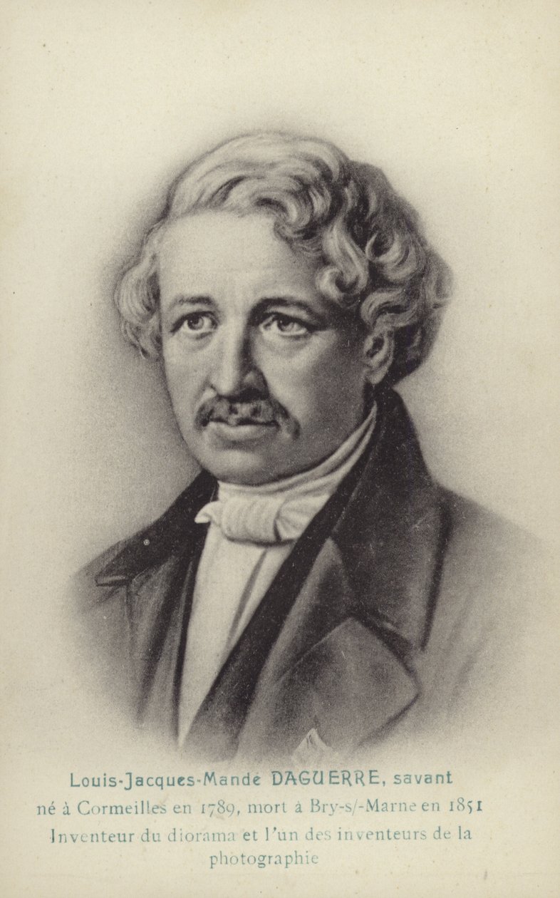 Louis Daguerre (1787-1851), French Photographic Pioneer by French School