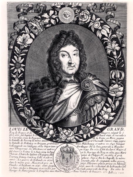 Louis XIV (1638-1715) King of France, c.1680 by French School