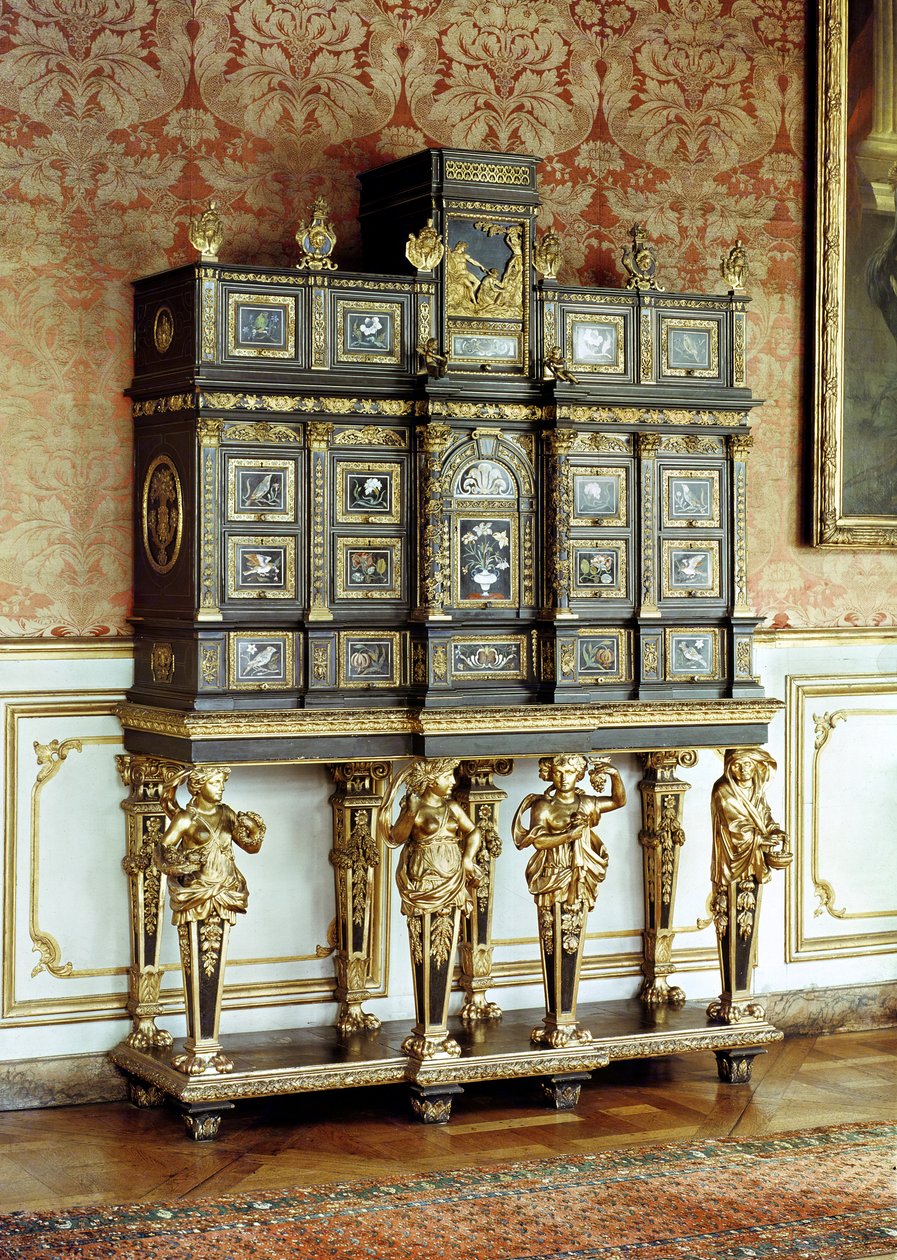 Louis XIV Jewellery Cabinet by French School