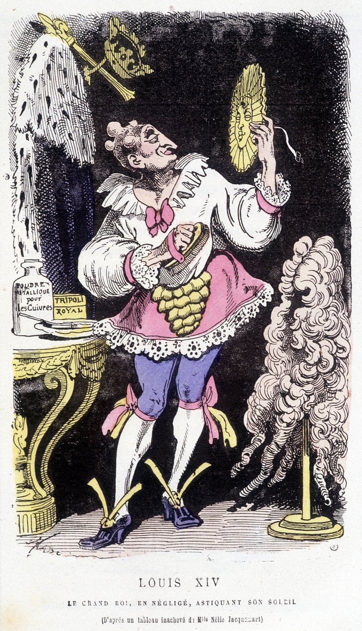 Louis XIV: The Great King, Neglected, Asticating His Sun - in 