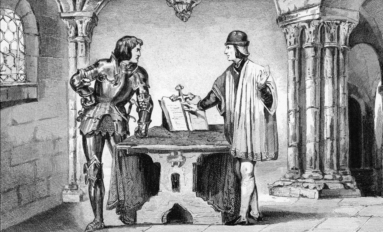 Louis XI Held Under House Arrest by Charles the Bold from 