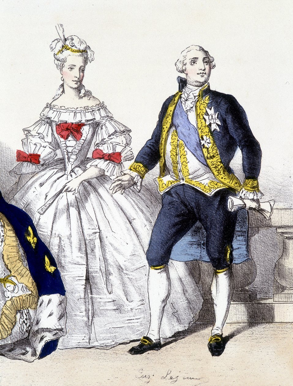 Louis XVI and Marie Antoinette - in 
