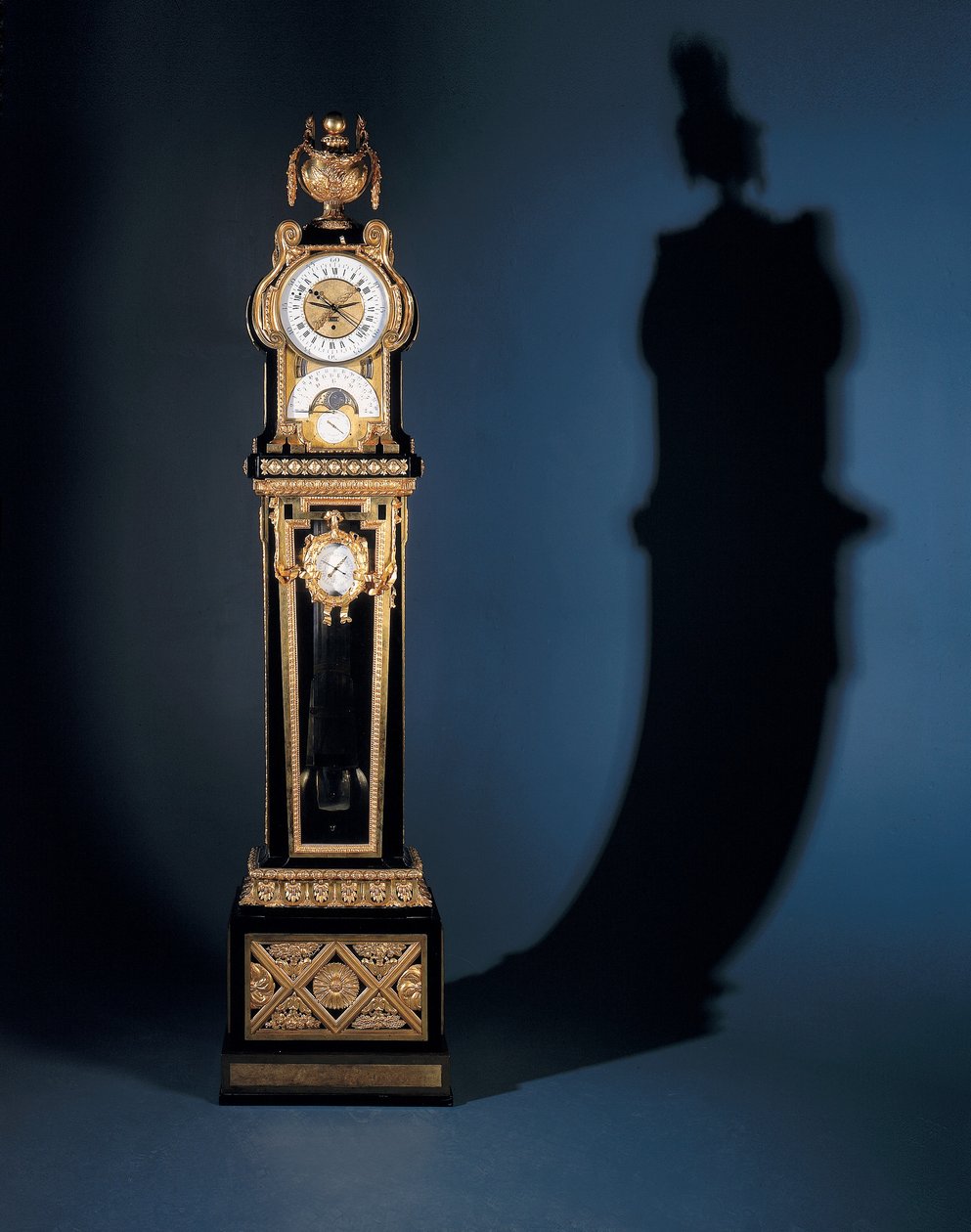 Louis XVI grande sonnerie astronomical perpetual calendar Regulateur de Parquet by French School