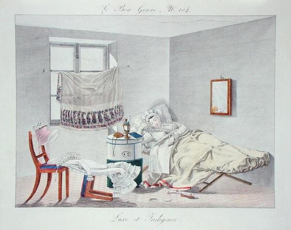 Luxury and Poverty, plate 104 from 