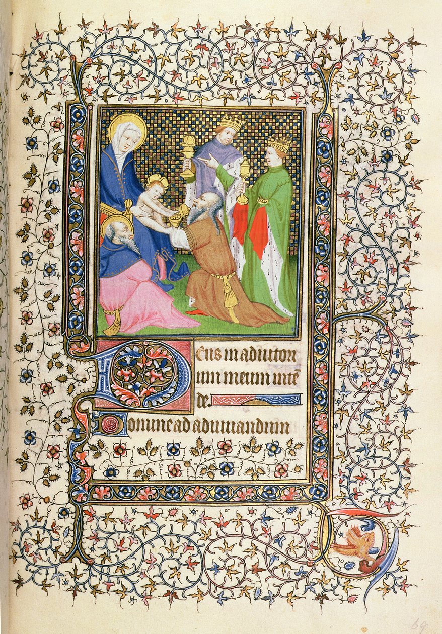 Adoration of the Magi, French Horae by French School