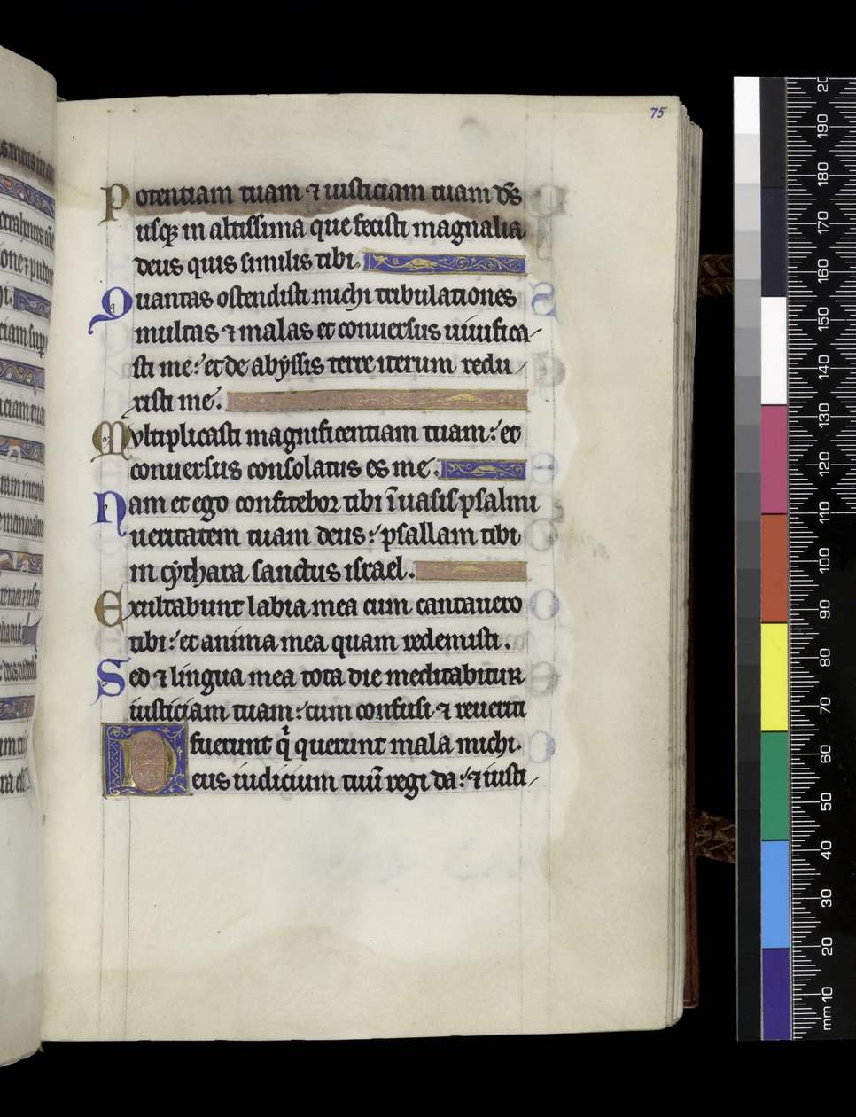 From the Psalter and Hours of Isabella of France by French School