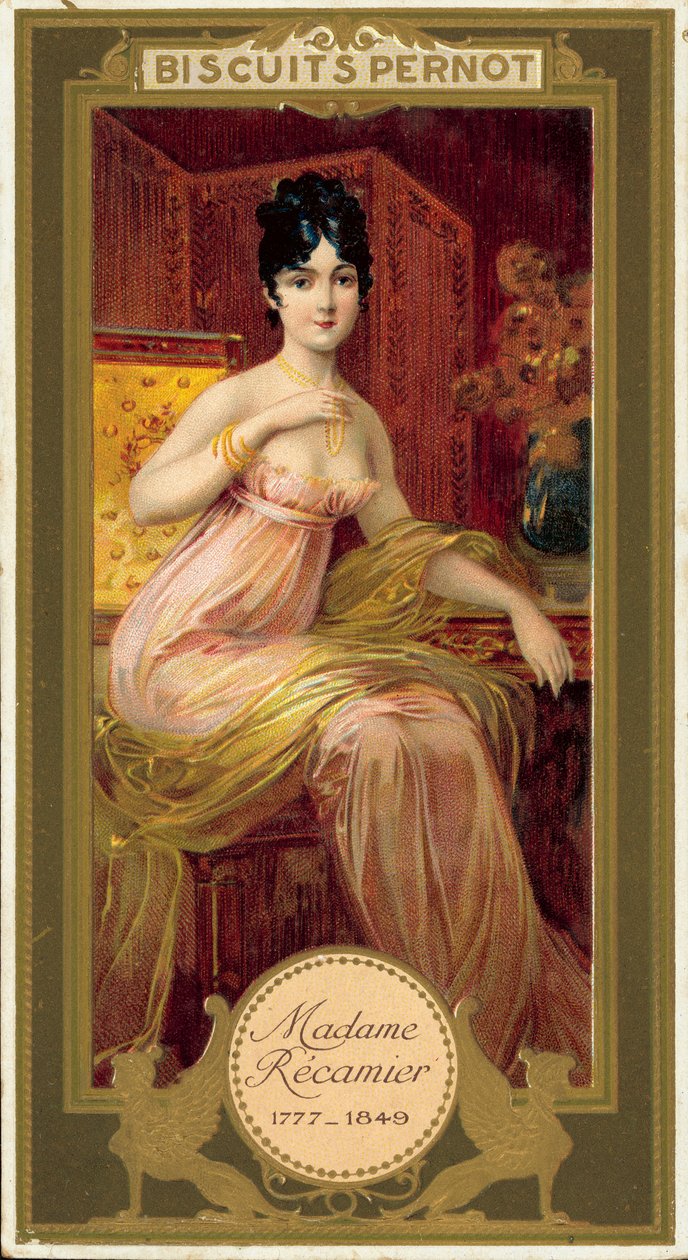 Madame Recamier by French School