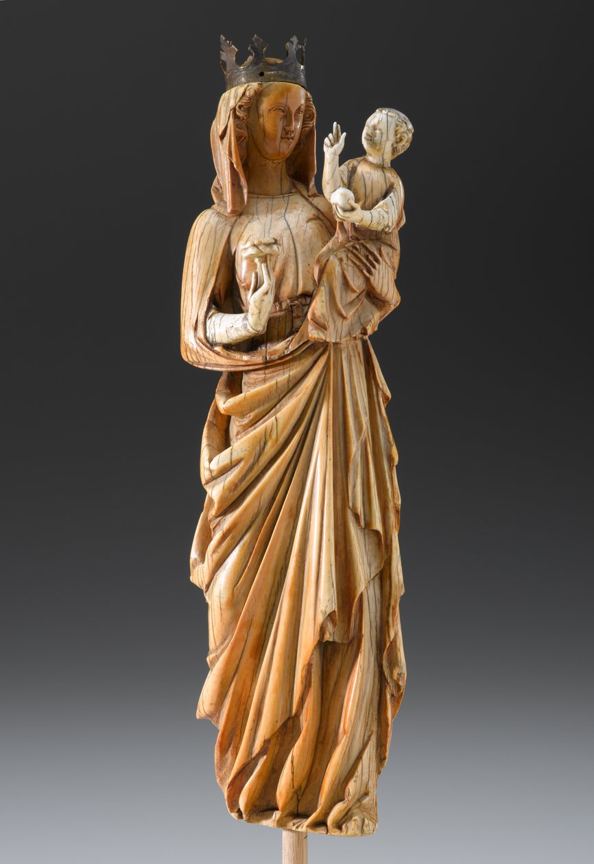 Madonna and Child, c.1260-1290 by French School
