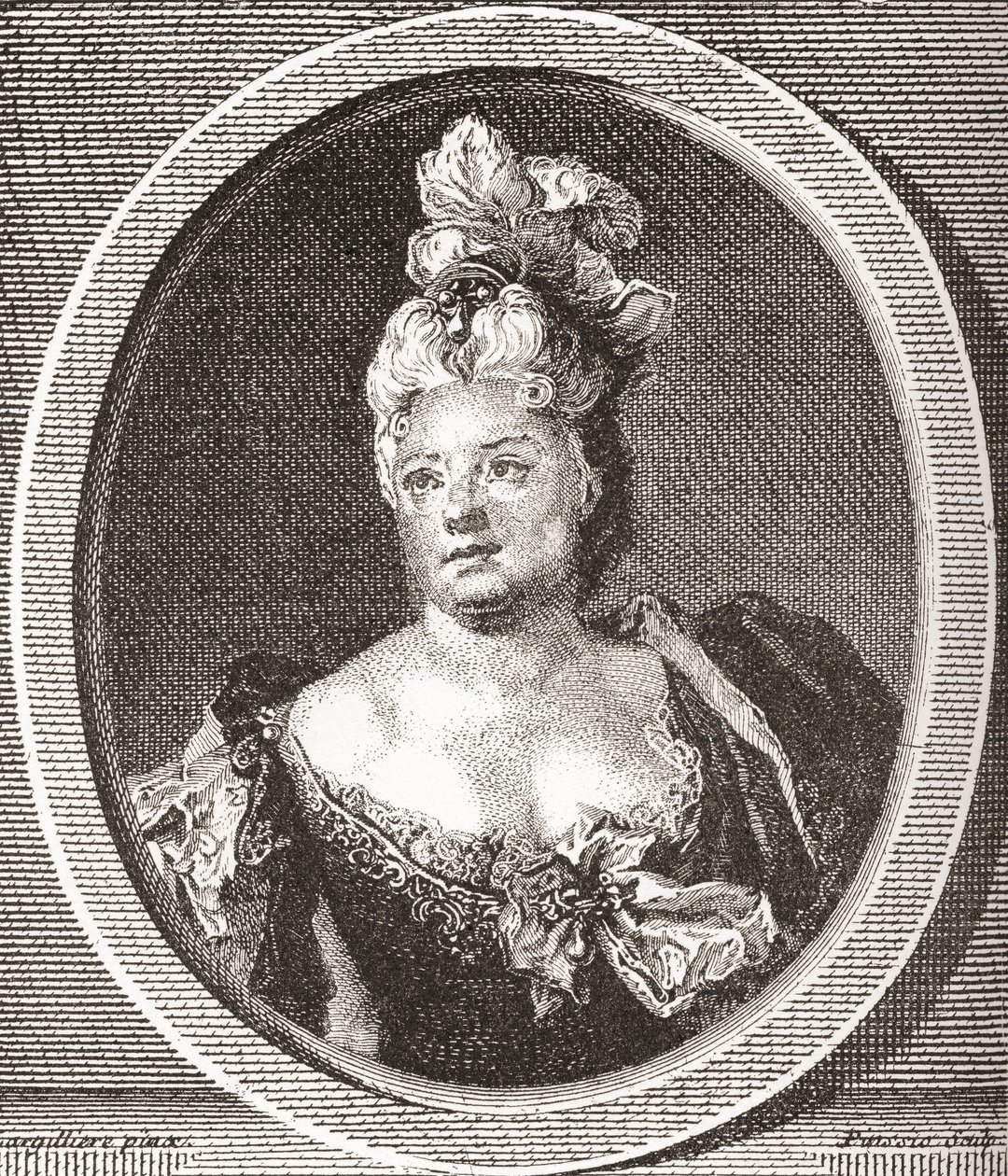 Marianne Duclos de Chateauneuf, French Comedienne, from 