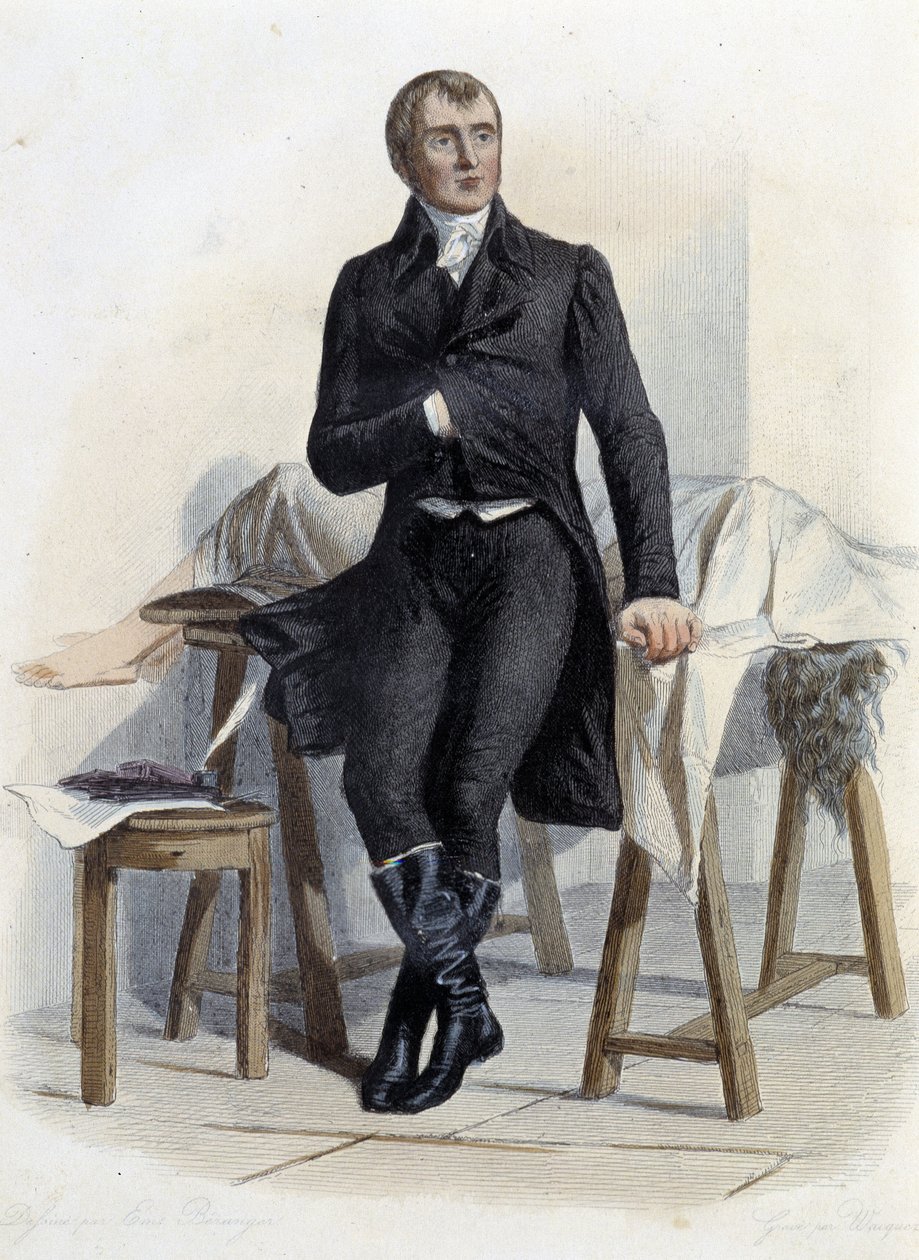 Marie Francois Xavier Bichat (1771-1802), French medical biologist and physiologist- in 