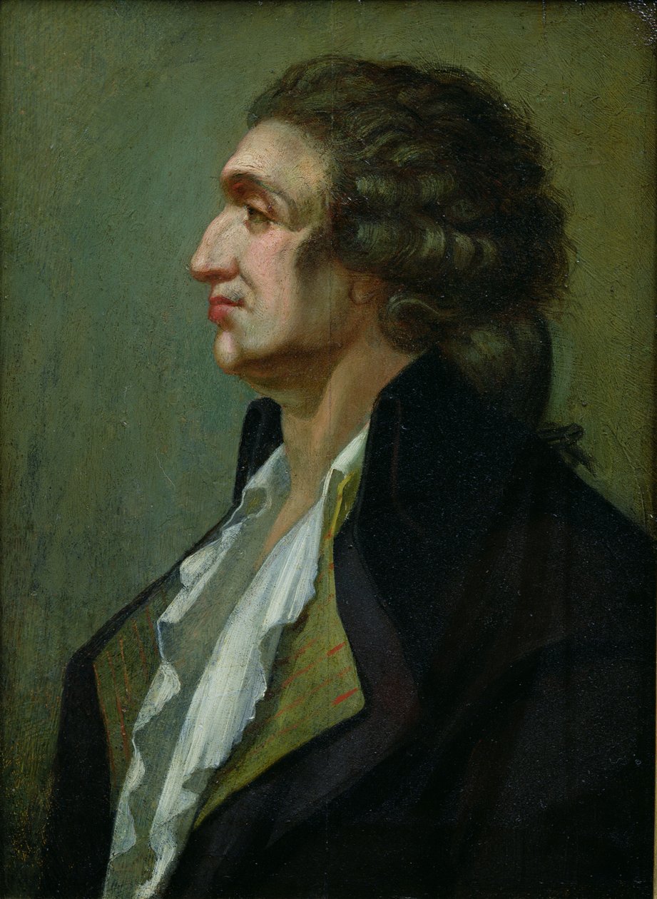 Marie Jean Antoine Nicolas de Caritat, Marquis de Condorcet by French School