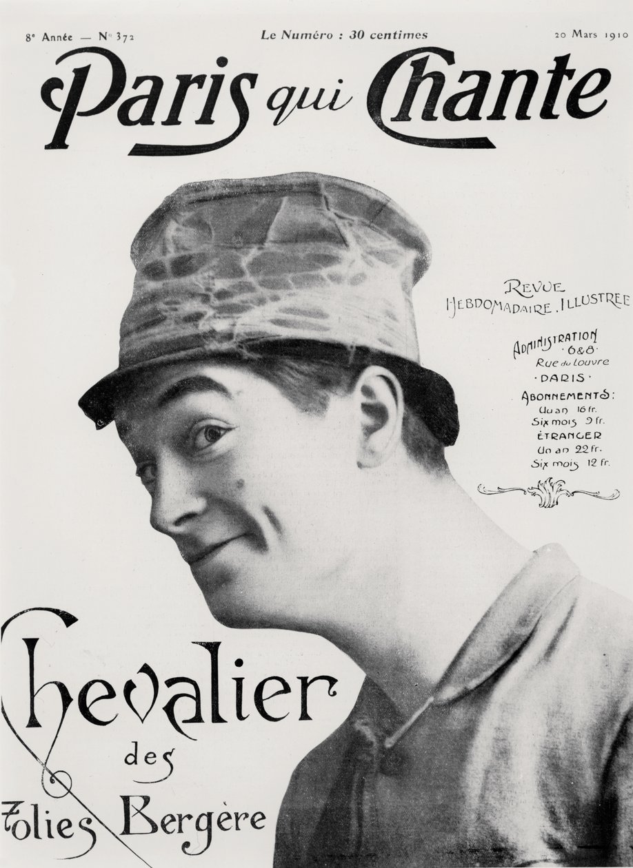 Maurice Chevalier, from 