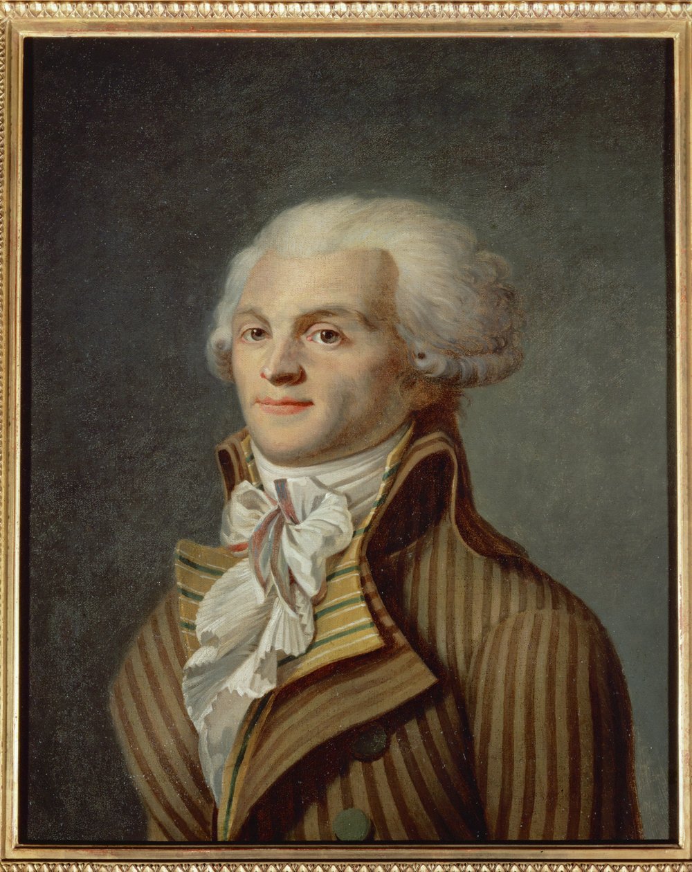 Maximilien Robespierre by French School