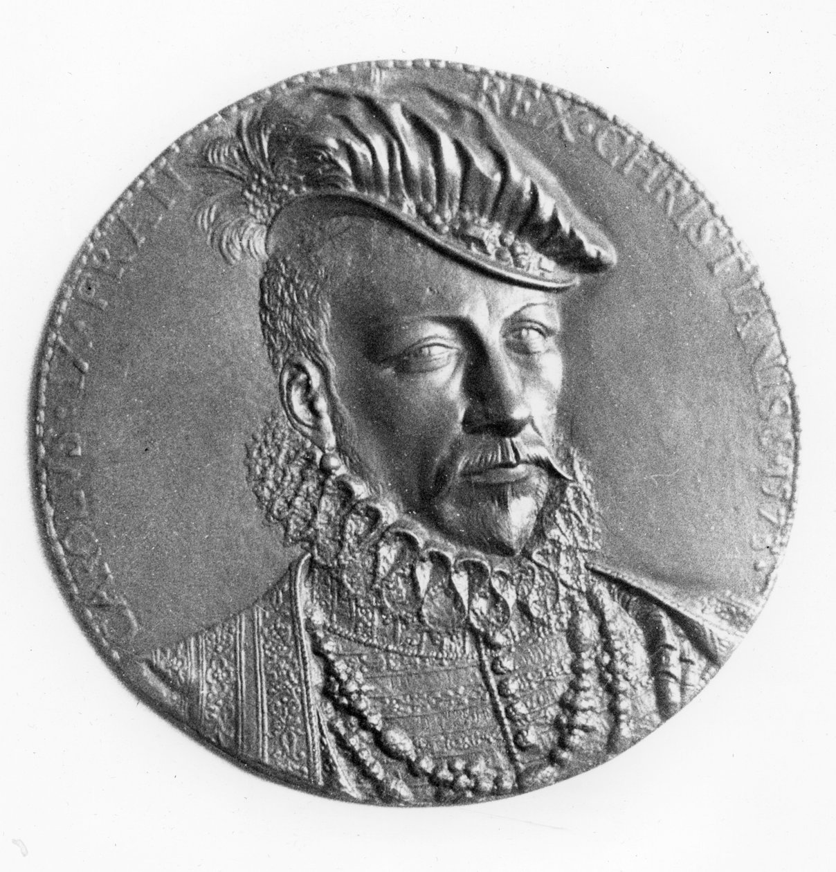 Medallion of Charles IX, King of France by French School