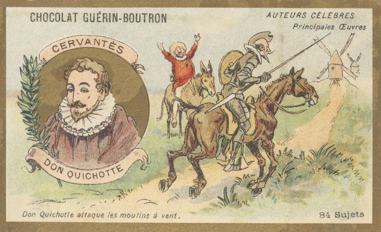 Miguel de Cervantes Saavedra, Spanish novelist, poet and playwright, author of 
