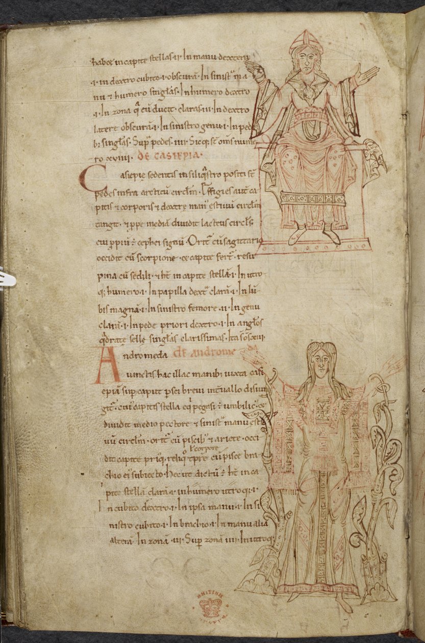 Miscellany of works on computus and astronomy, Royal MS 13 A XI by French School